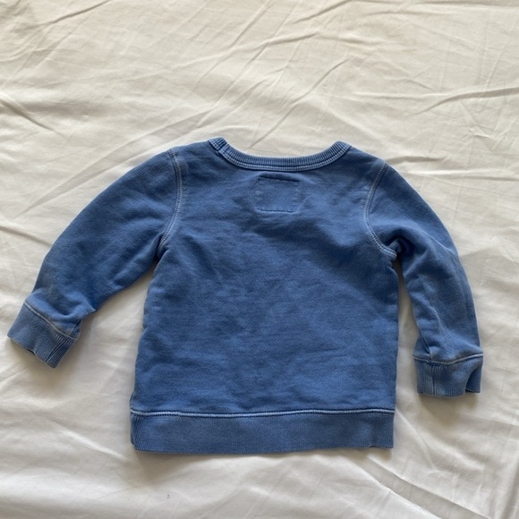 Oshkosh light blue distressed sweatshirt - Picture 5 of 5